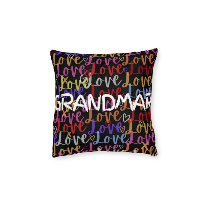 Grandma's Love Square Pillow - Image 2