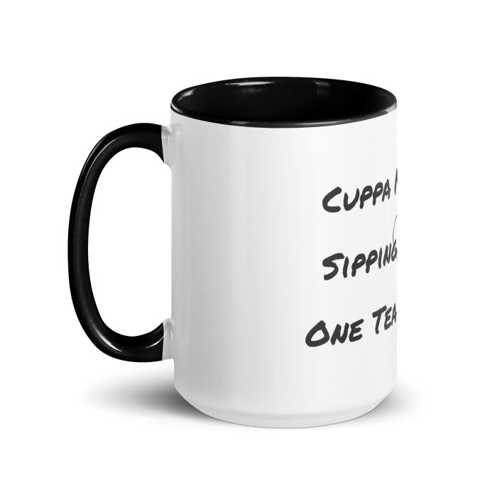 Cuppa Memories: Sipping the Past, One Tea at a Time | A  Mug with Bright Color Inside - Image 7