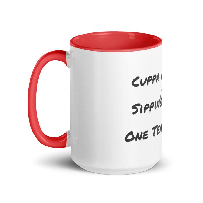 Cuppa Memories: Sipping the Past, One Tea at a Time | A  Mug with Bright Color Inside - Image 5