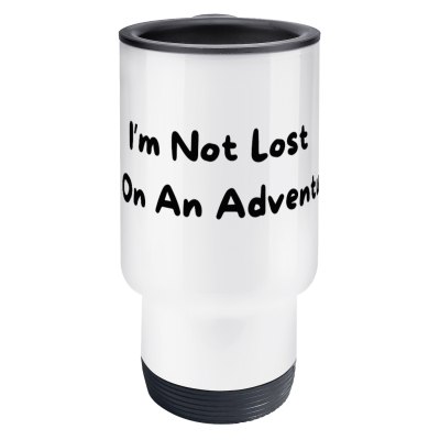 Im not lost Im on a journey: Travel Mug