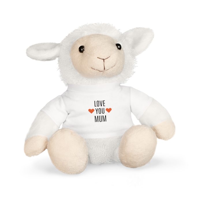 Love You Mum Cuddly Messenger Pet