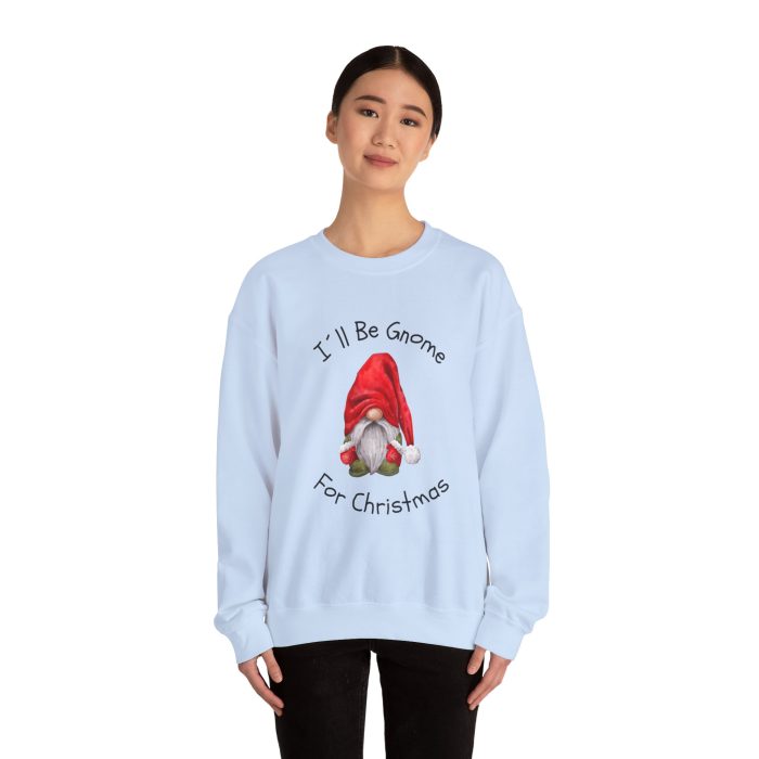 I’ll Be Gnome for Christmas - Unisex Heavy Blend™ Crewneck Sweatshirt - Image 3