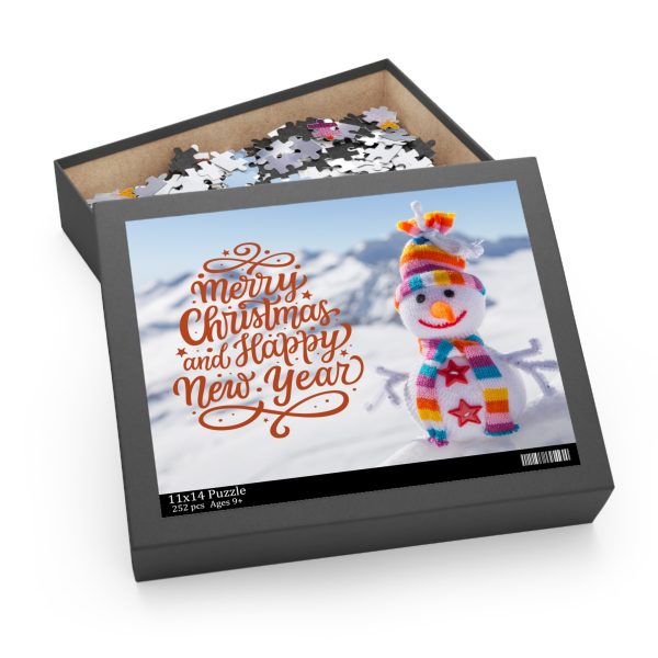 Happy Christmas and Happy New Year Puzzle for Mum - A Heartfelt Holiday Gift!